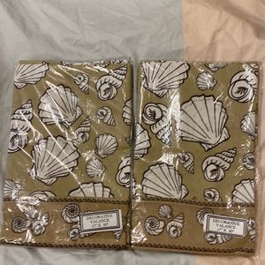 Valances 17” x 50” - quantity 2